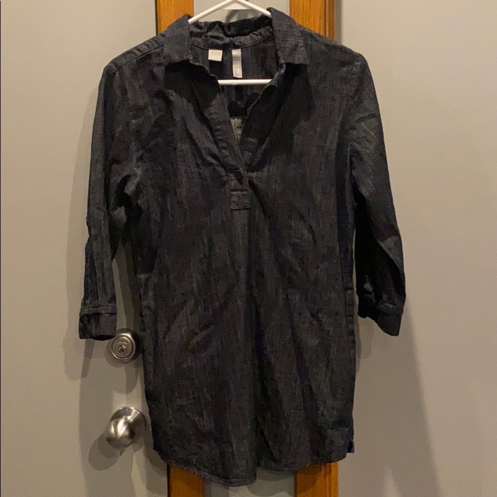 Sibel Saral denim tunic